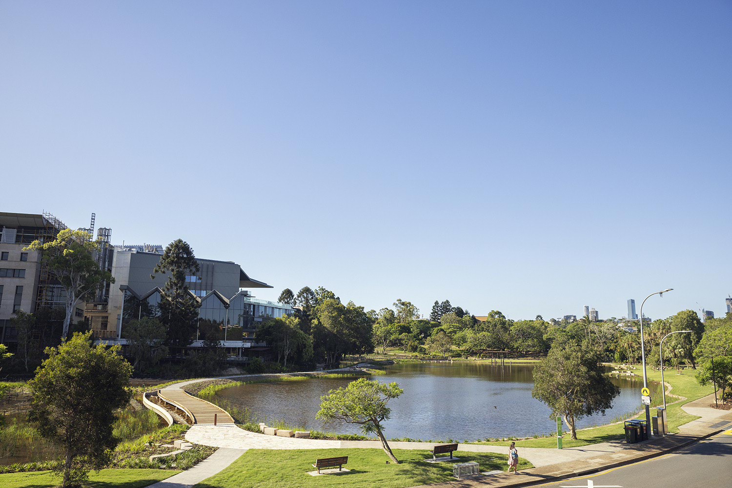 Photo of the UQ Lakes