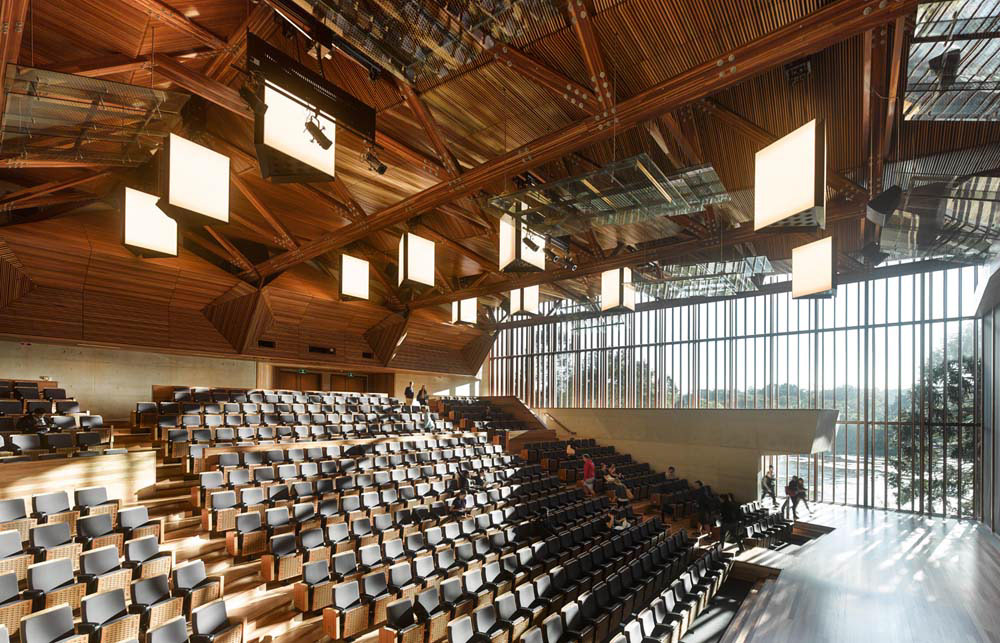 Photo of the interior of the Advanced Engineering Building